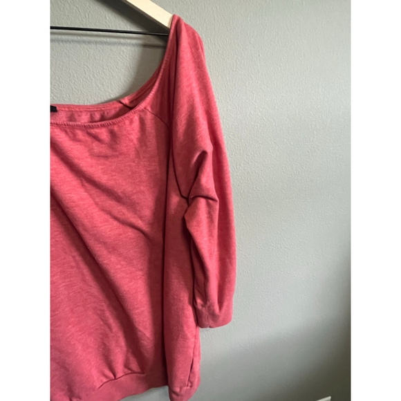 Women's Torrid Sweatshirt Size 4 Coral - Picture 3 of 5